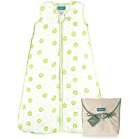 molis&amp-co. Saco de Dormir para bebé. Ideal para Verano. 0.5 TOG. Súper Suave y Ligero. Muselina Premium.